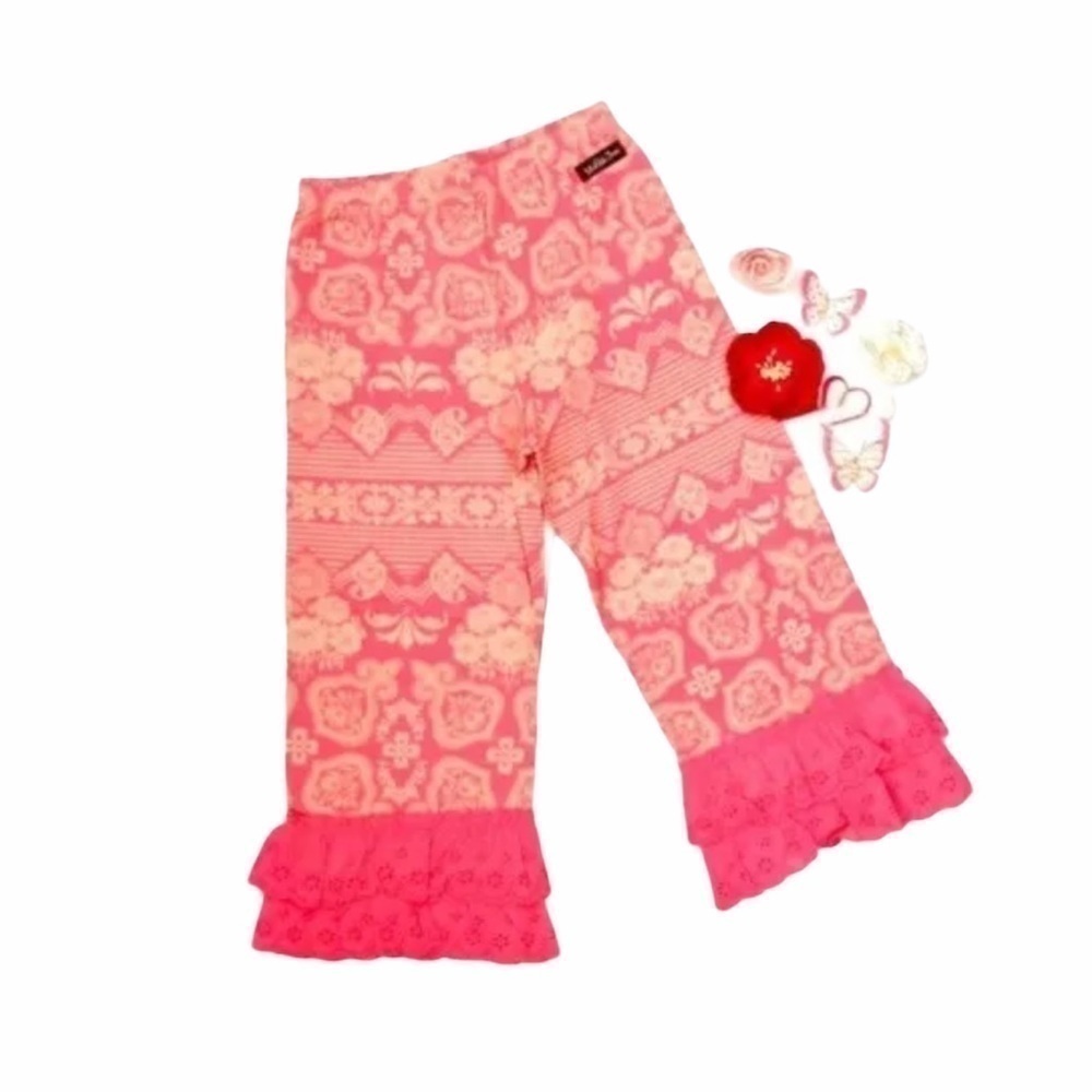 Matilda Jane Sugar Rush Cropped Ruffles Pants 8